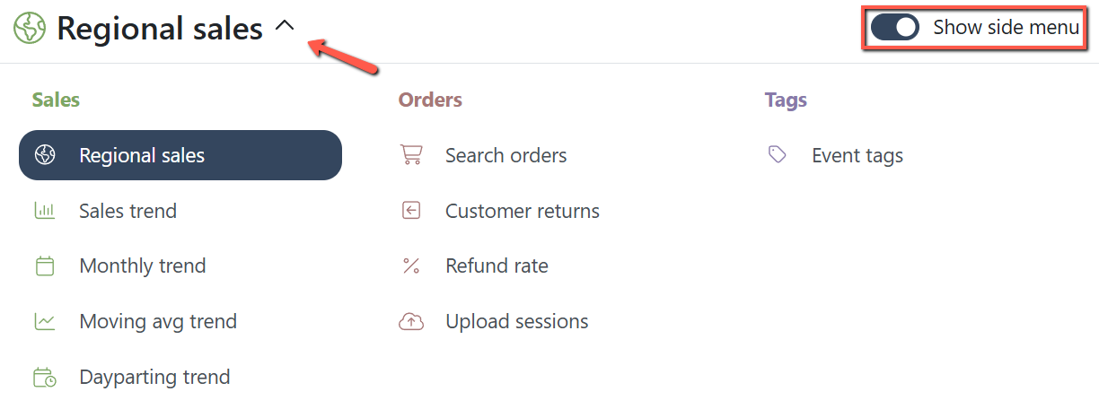 Make page sidebar hidden by default